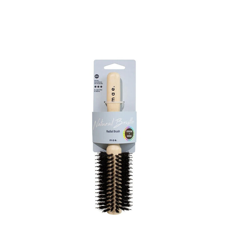 Mae Natural Bristle Radial Brush image number 0
