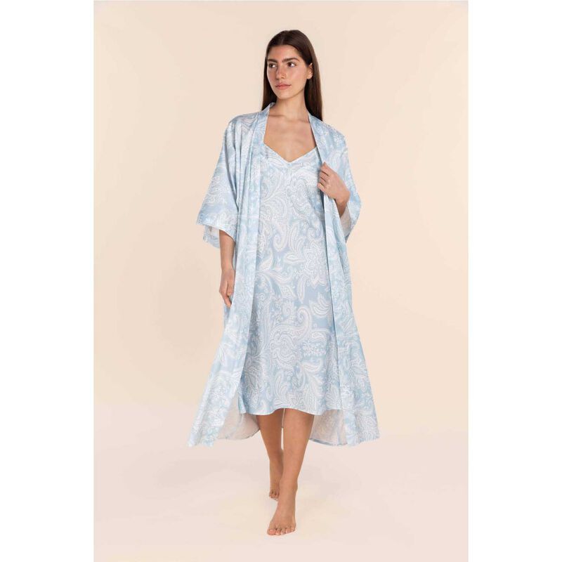 Gingerlilly Annie Cotton Sateen Robe image number 3