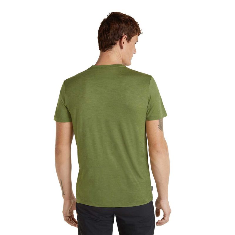 Icebreaker M Merino 150 Tech Lite SS Tee IB Coordinates image number 1