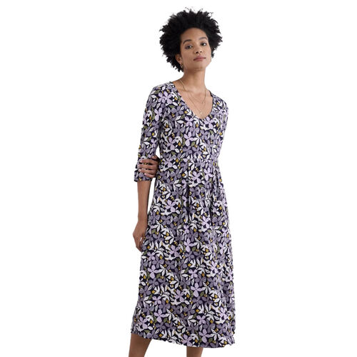Seasalt Cornwall Helena Dress Headland Collage Maritime