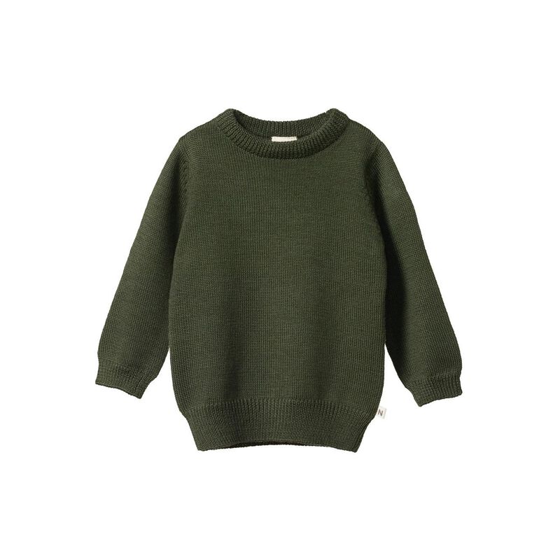Nature Baby Merino Knit Pullover 0-2Y image number 0