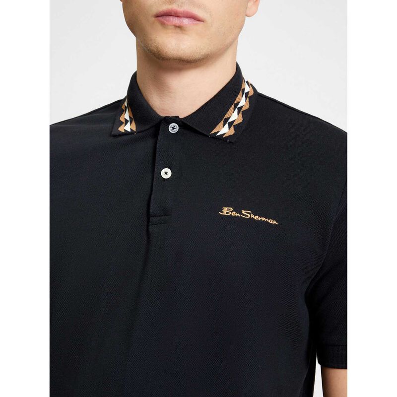 Ben Sherman Collar Interest Polo image number 2
