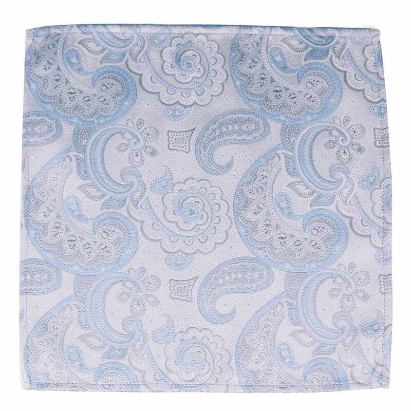 Fellini Luxe Paisley Pocket Square image number 7