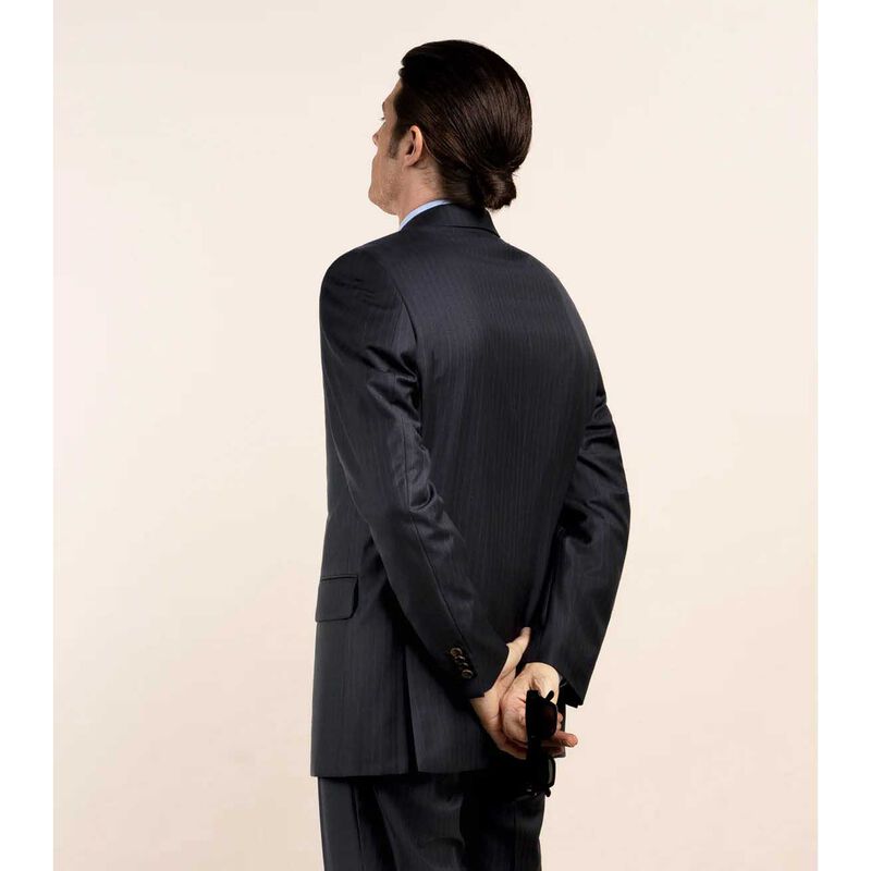 Rembrandt Cooper Navy Stripe Jacket image number 1