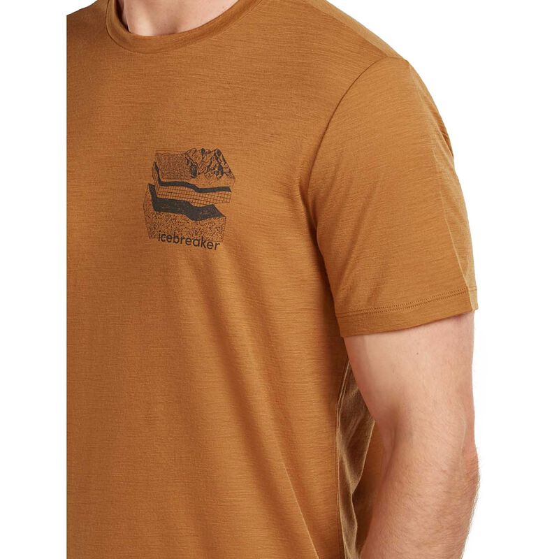 Icebreaker M Merino 150 Tech Lite SS Tee Evolving Layers image number 2