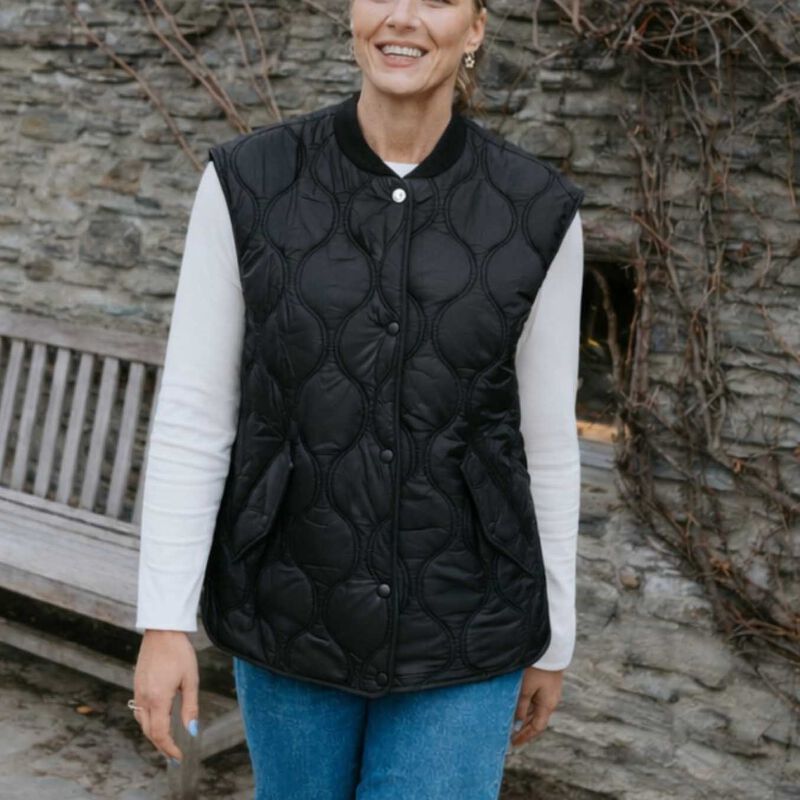 Moke Neve Quilted Vest image number 1
