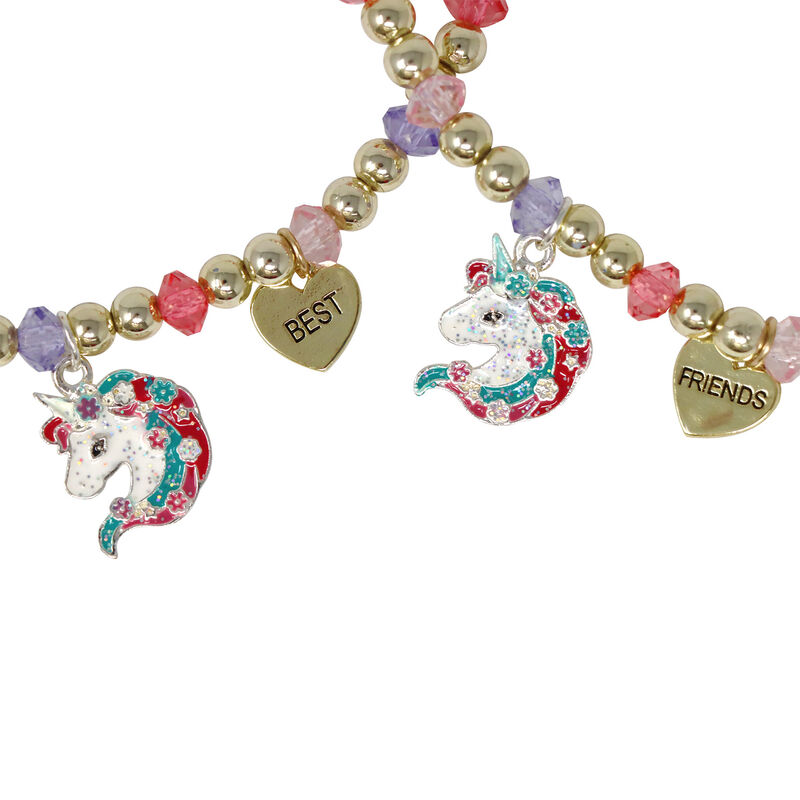 Pink Poppy BFF Unicorn Necklace Set image number 1