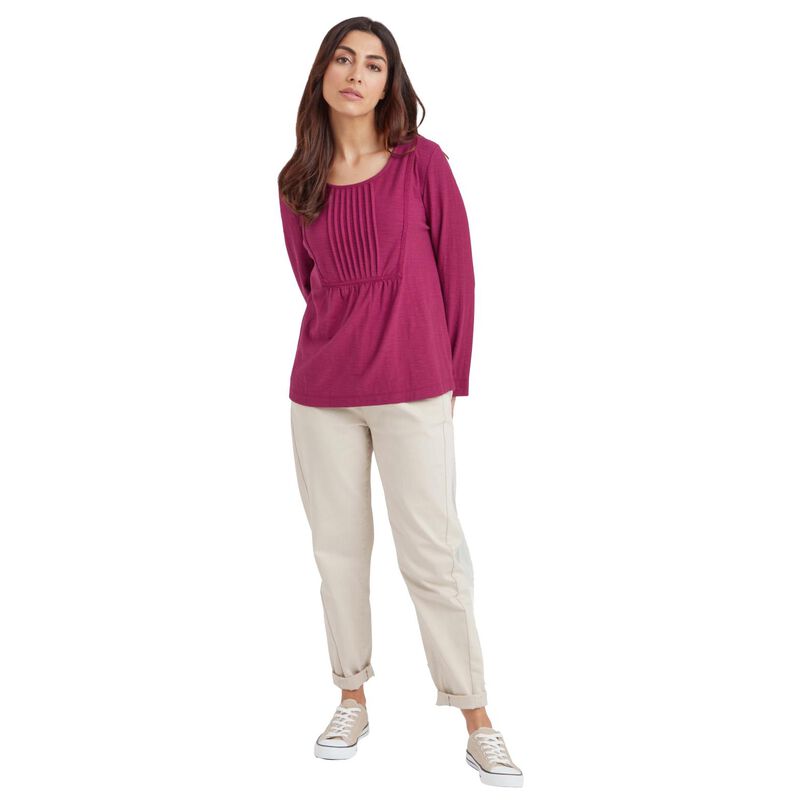 Adini Isla Top Solid Dye Cotton Slub image number 1