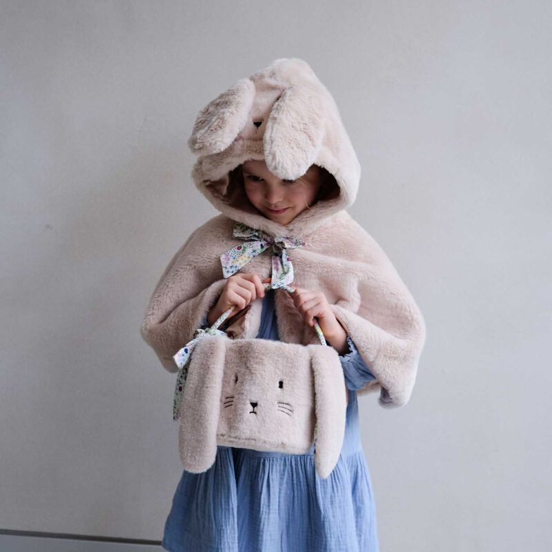 Mimi & Lula Bunny Cape Beige image number 3