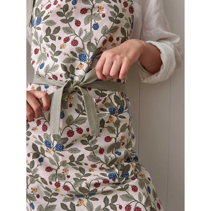 Wallace Cotton Wildberry Apron image number 1