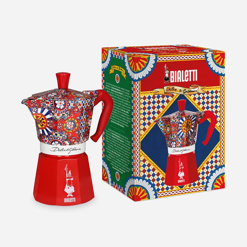 Bialetti Dolce & Gabbana Moka Express 6 Cup image number 1