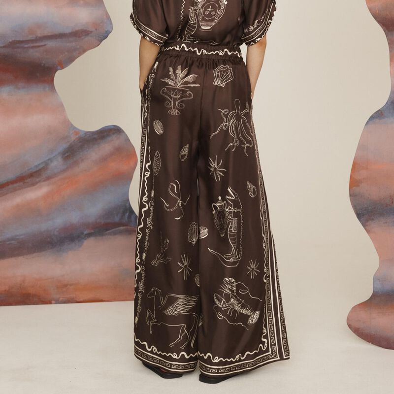ALÉMAIS Sammy Silk Pant image number 1