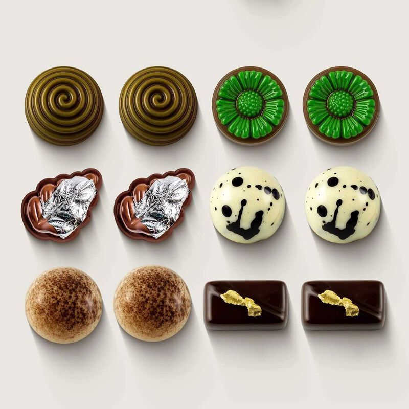 Chocolate Brown Flavours of New Zealand Boxed Chocolates 12-Piece image number 2