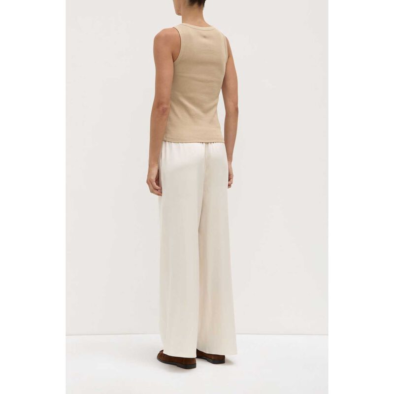 Assembly Label Nika Rib Tank Tan image number 1