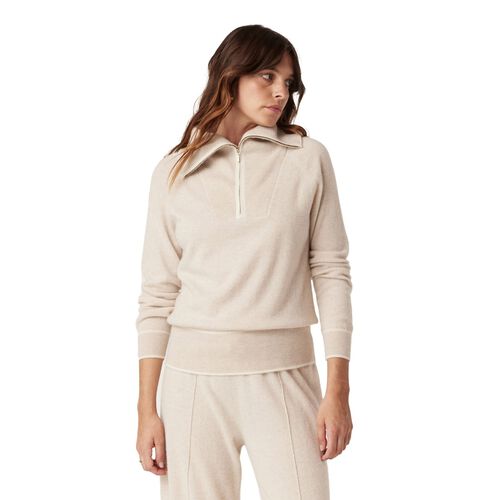 Cable Cashwool Track Jumper