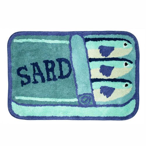 Sass & Belle Sardine Tufted Bath Mat