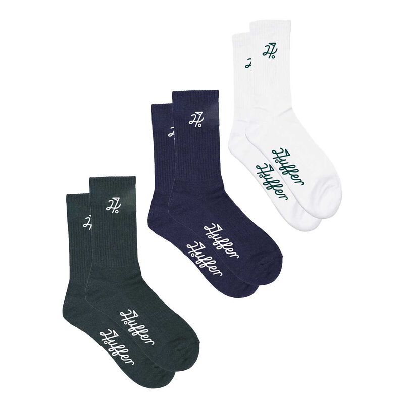 Huffer HFR Rib Sock 3 Pack/Par 97 image number 0