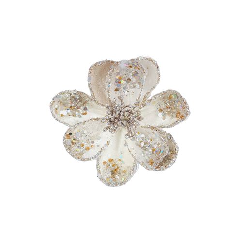 Small Heirloom Lux Magnolia Cream 10cm