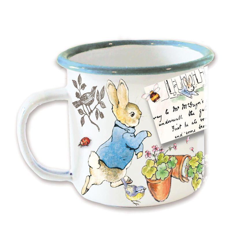 Peter Rabbit Enamel Mug image number 0