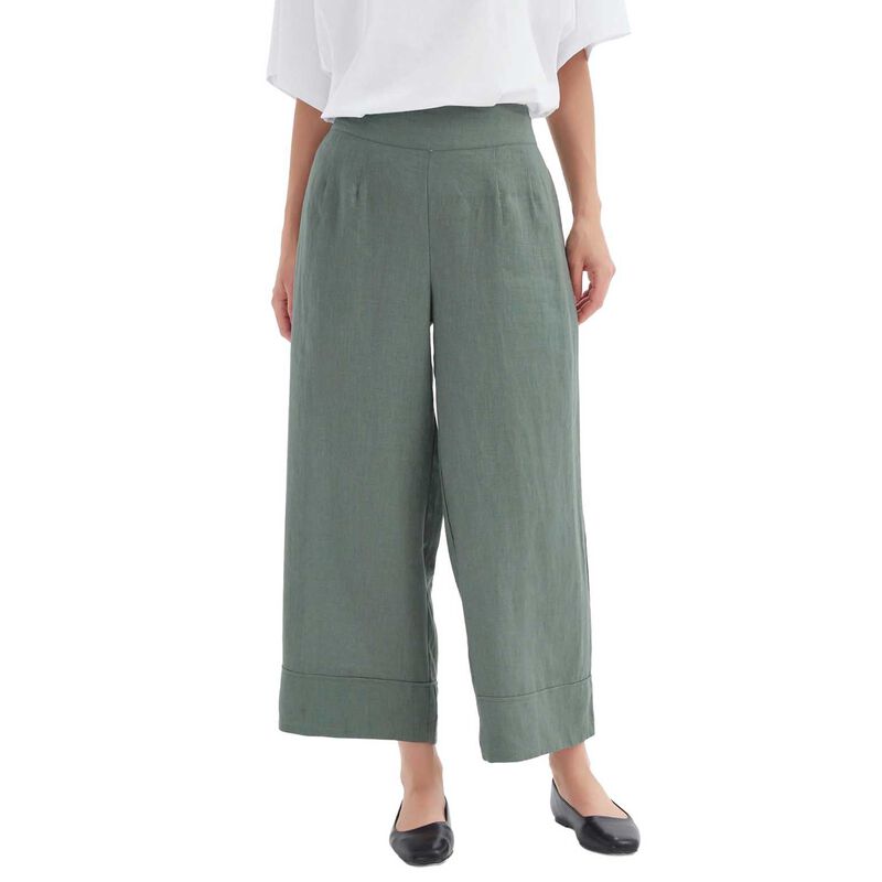 TIRELLI Wide Leg Linen Pant image number 11