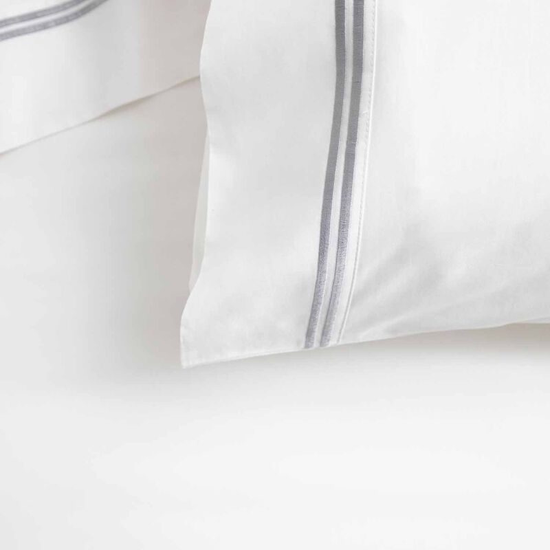 Wallace Cotton Monarch Sateen Flat Sheet image number 1