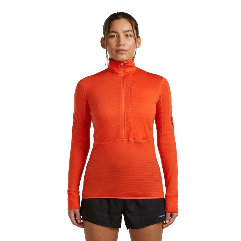 Icebreaker W Merino Blend 200 RealFleece Descender LS Half Zip image number 4