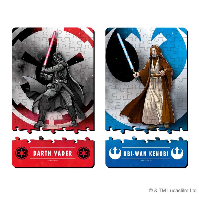 Ridley's Star Wars™ Obi-Wan Kenobi™ vs. Darth Vader™ Jigsaw Duel image number 1