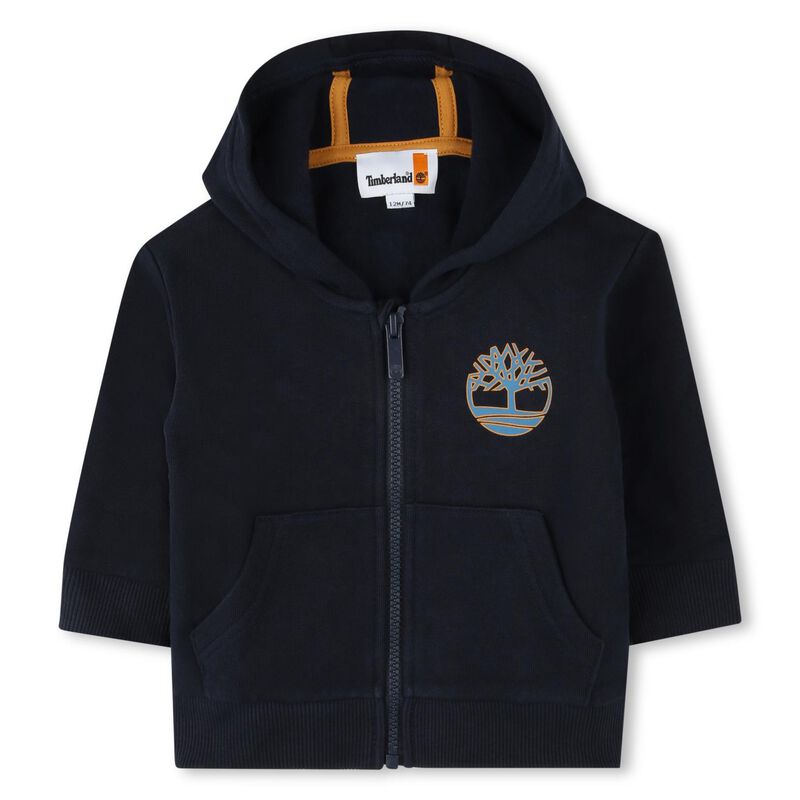 Timberland Zip-Up Hooded Sweatshirt2Y - 4Y image number 0