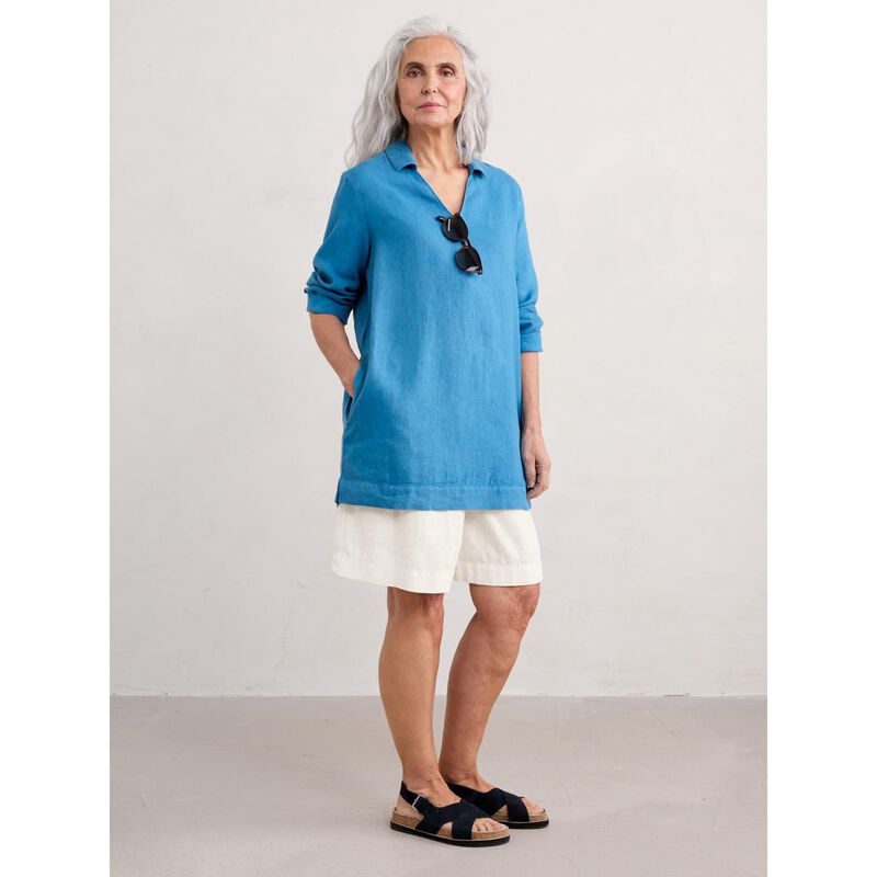 Seasalt Cornwall Shallow Layers Tunic Sailboats image number 3