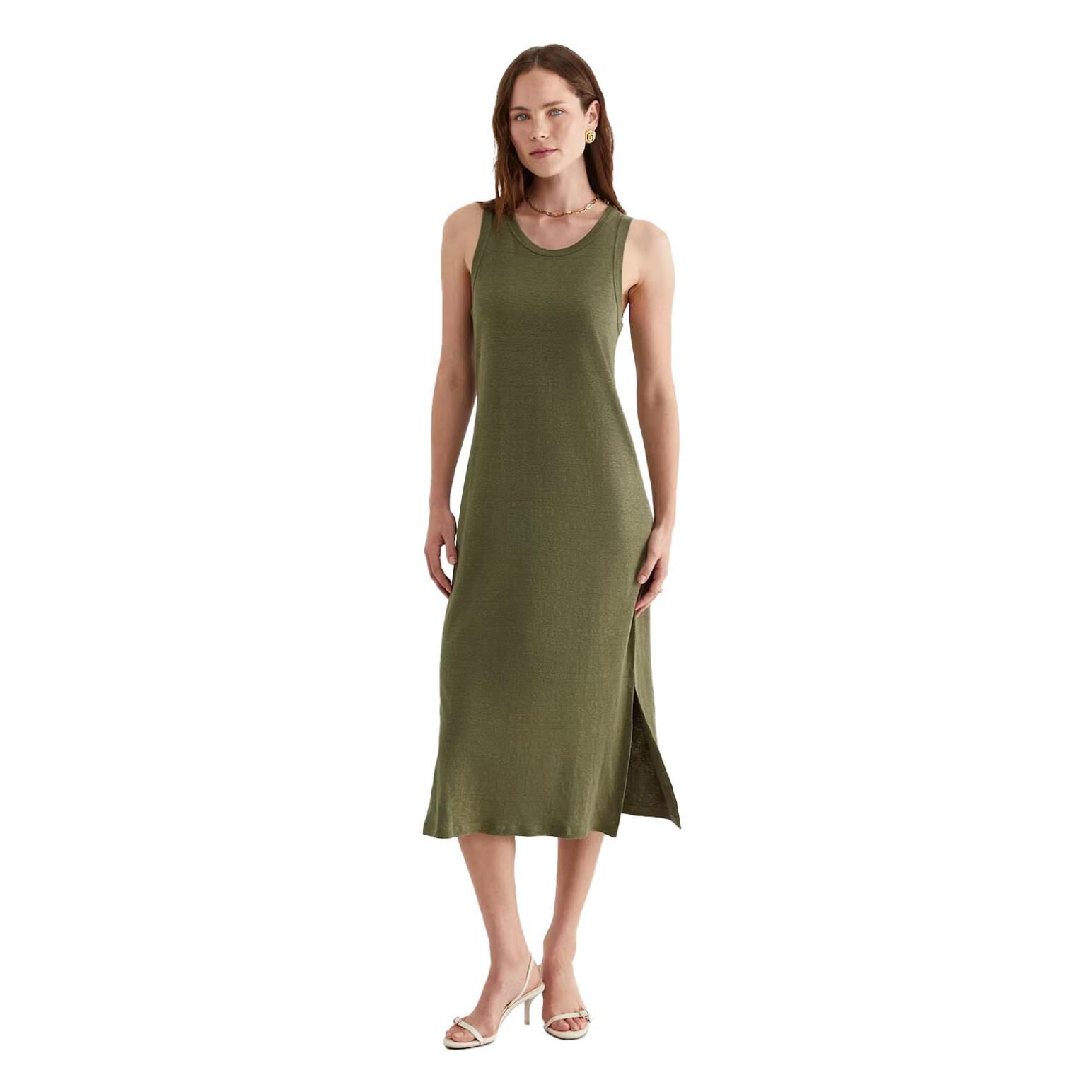 Sportscraft linen dress cheap