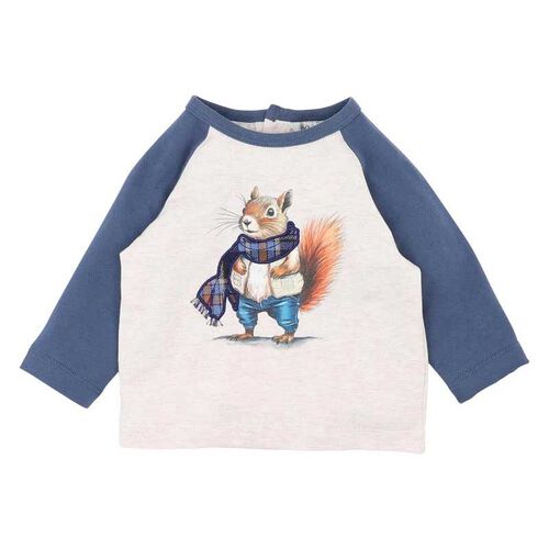 B&eacute;b&eacute; Hunter Squirrel Long Sleeve Tee