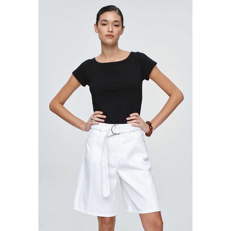 Marle Belted Jean Short image number 2