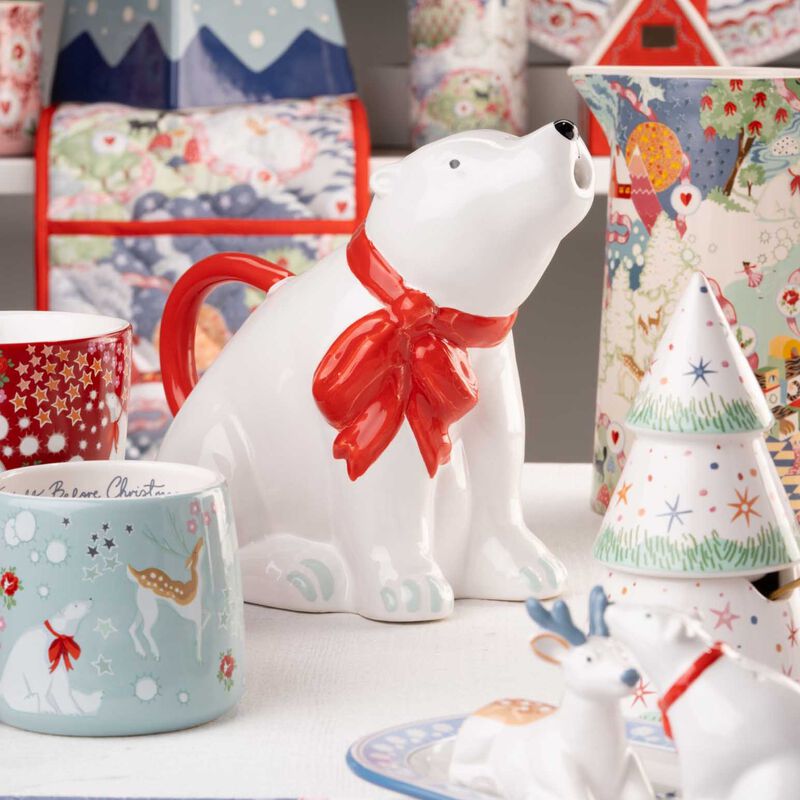 Cath Kidston Polar Bear Gravy Jug image number 1