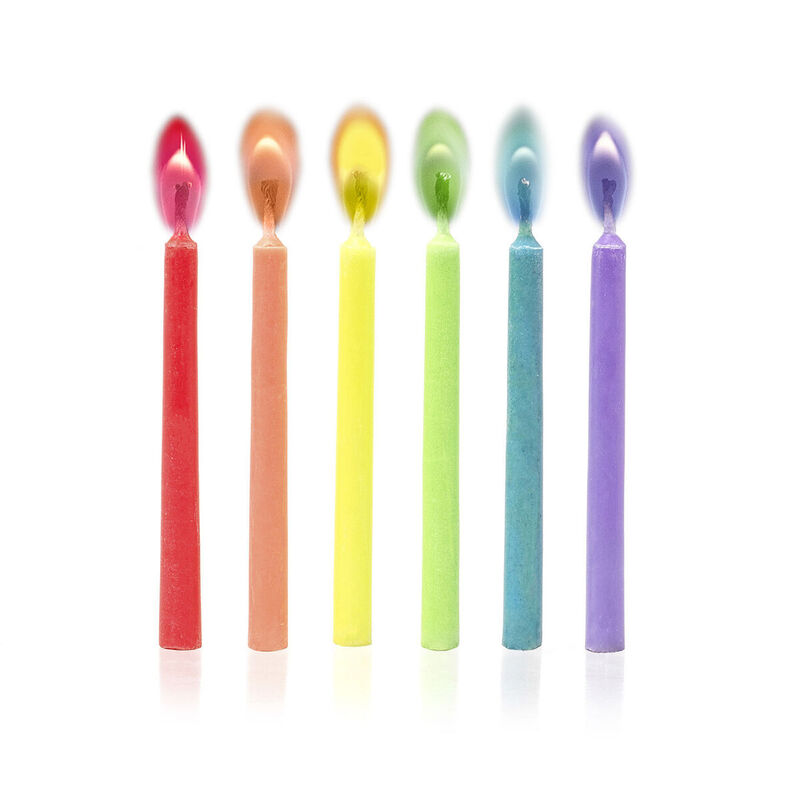 Legami Party Candles with Coloured Flames image number 1