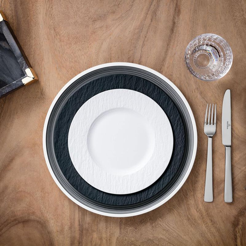 Villeroy & Boch Manufacture Rock Blanc Salad Plate image number 1