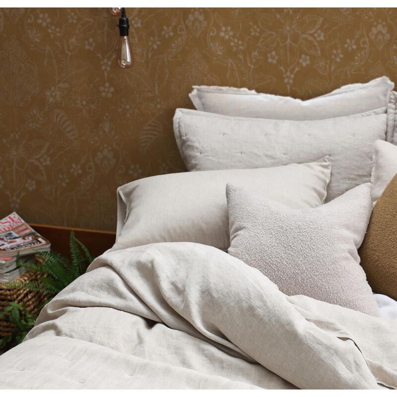 MM Linen Laundered Linen Pillowcover Set image number 0
