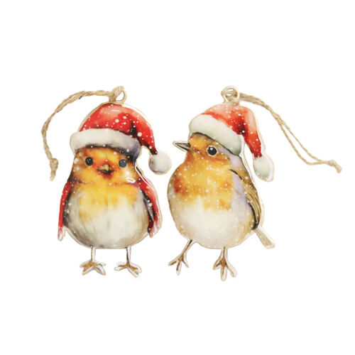 Vintage Birds #1 Hangers 2 Assorted