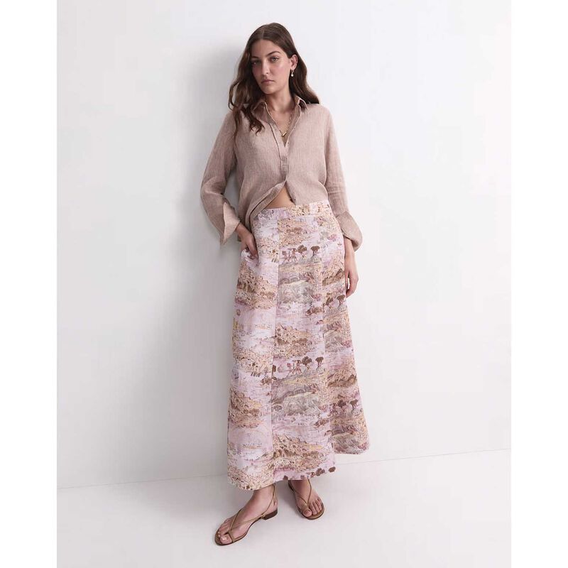 Sportscraft Dahlia Linen Shirt image number 15