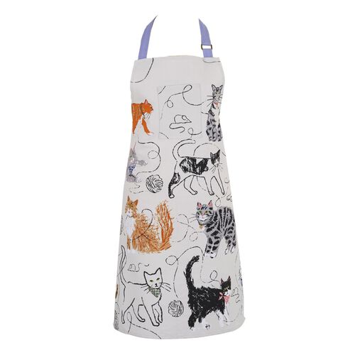 Ulster Weavers Cotton Apron Feline Friends