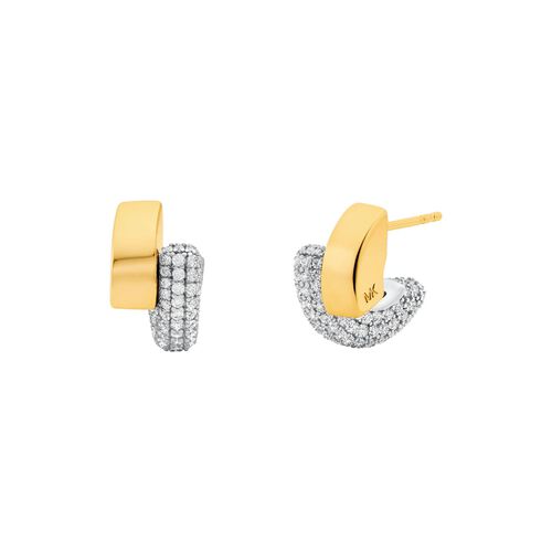 Michael Kors 14K Gold-Plated Sterling Silver Huggie Earrings
