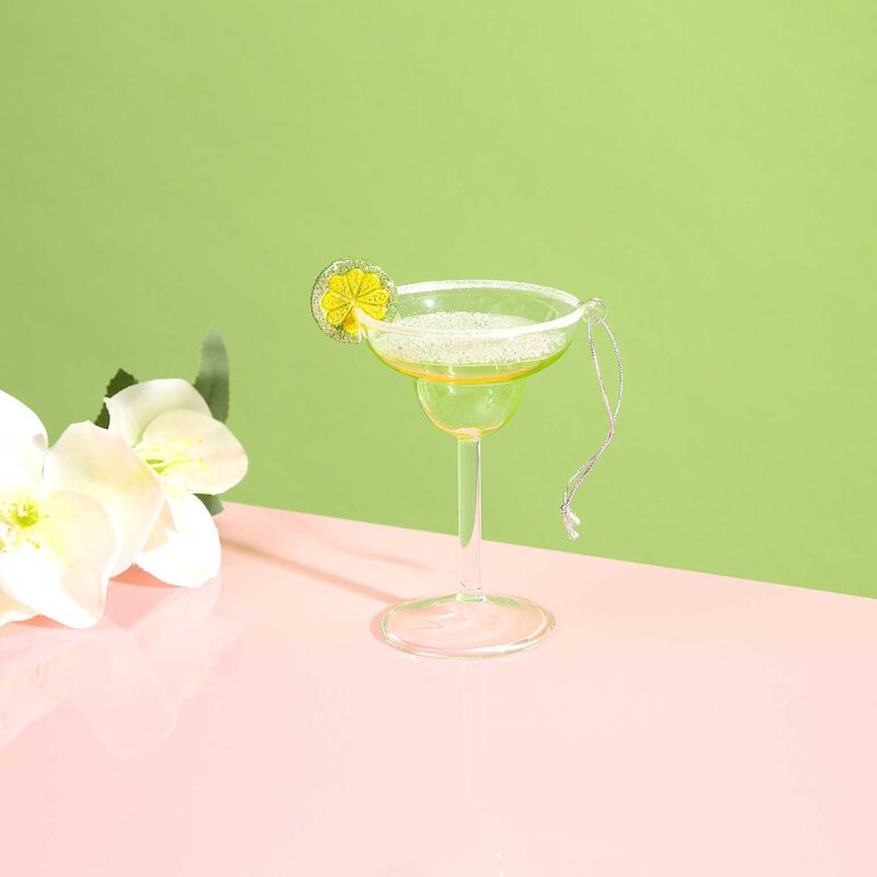 Sass & Belle Margarita Cocktail Shaped Bauble image number 1