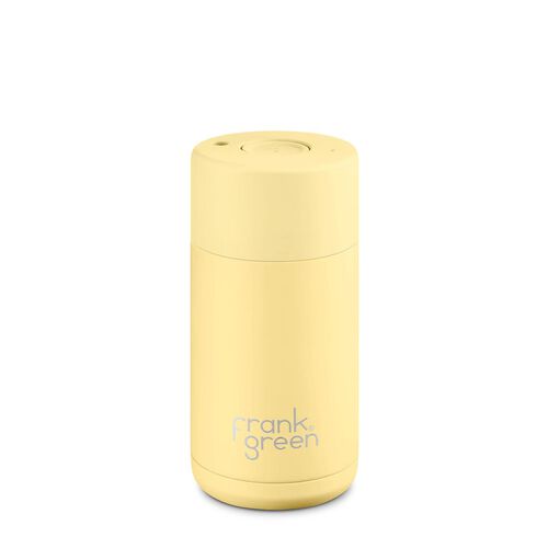 frank green 12oz Ceramic Reusable Cup with Push Button Lid