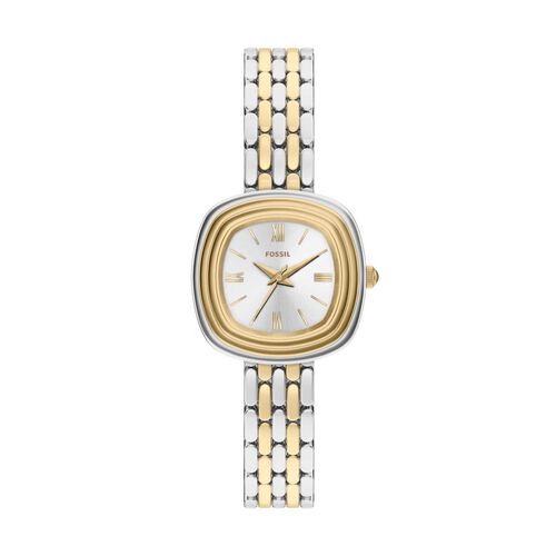 Fossil Emerson 30mm Three-Hand Two-Tone Stainless Steel Watch