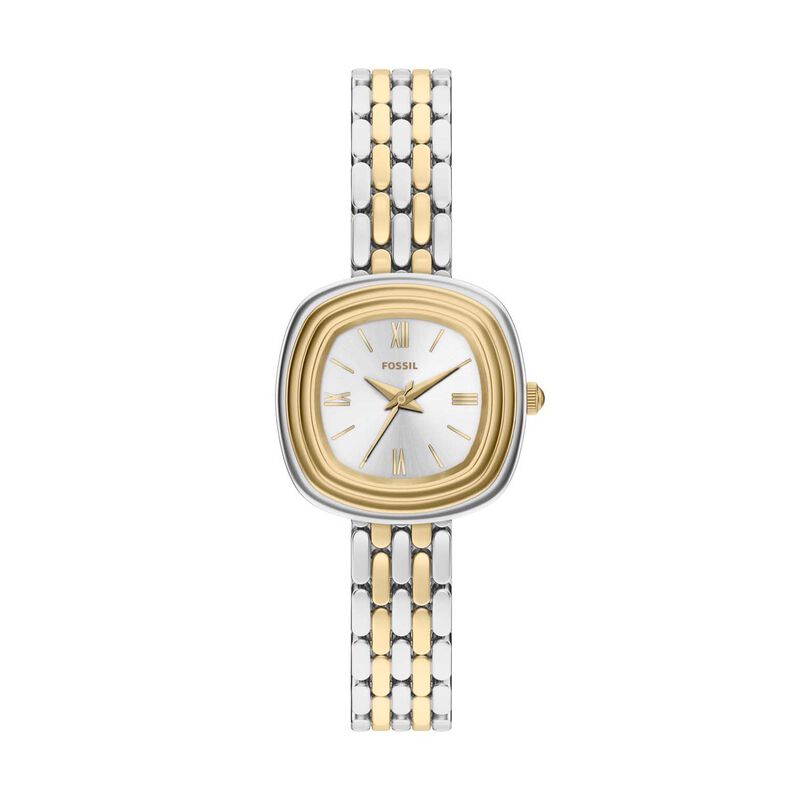 Fossil Emerson 30mm Three-Hand Two-Tone Stainless Steel Watch image number 0