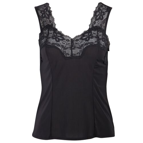 Essence Singlet Style Cami Cutaway Lace