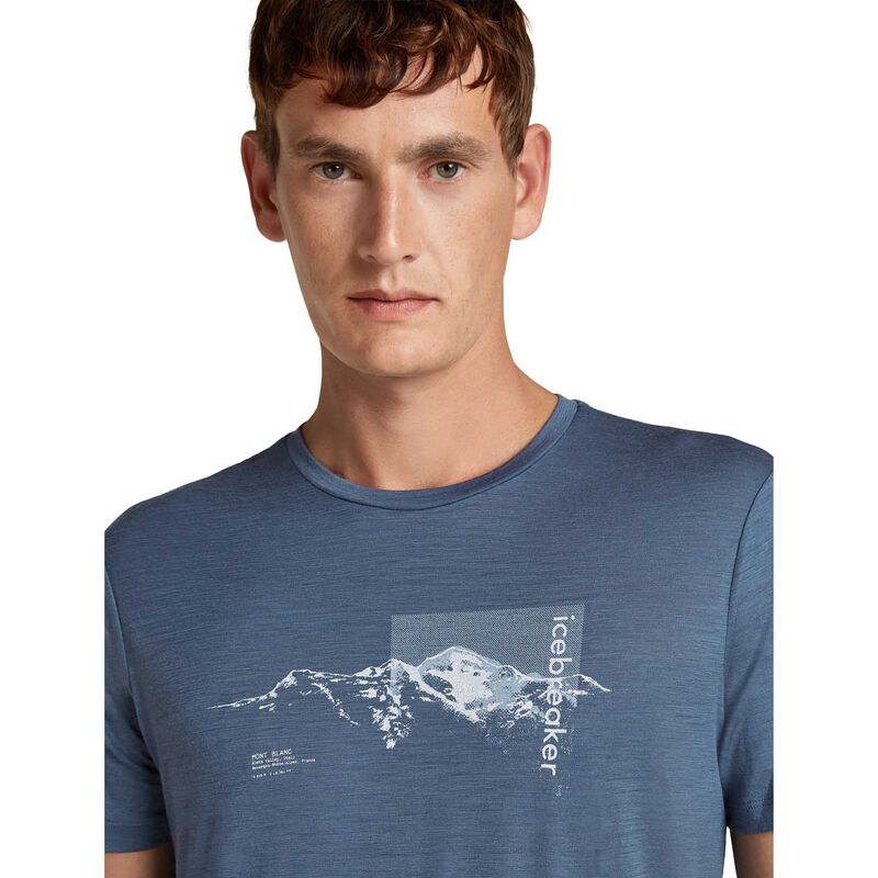 Icebreaker M Merino 150 Tech Lite SS Tee Pure Altitude image number 6