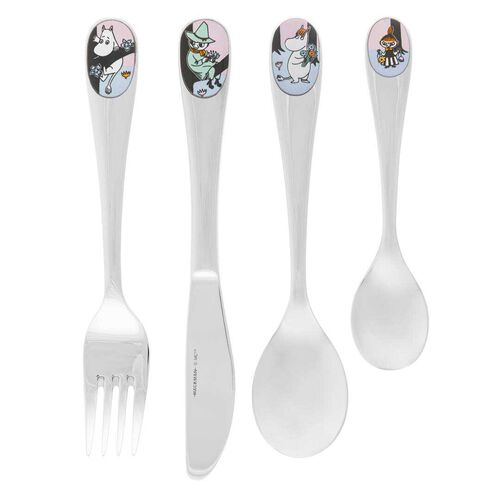 iittala Moomin Friends Forever Children's Cutlery Set