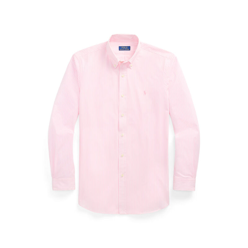 Polo Ralph Lauren Custom Fit Striped Stretch Poplin Shirt image number 2