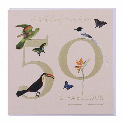 Museums & Galleries 50 Today Card