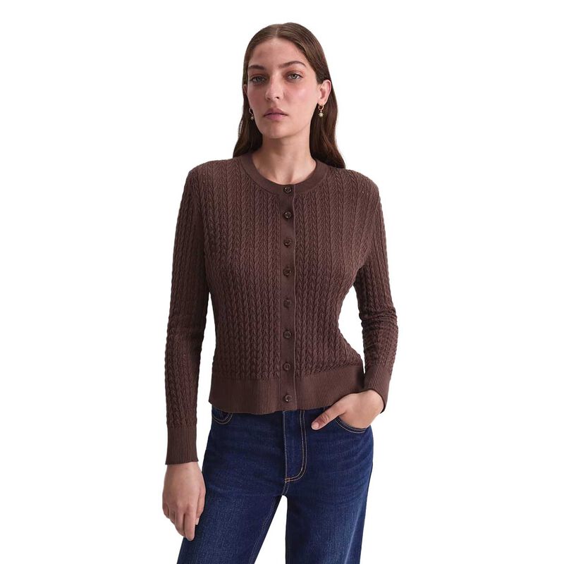 Sportscraft Elka Pointelle Cardigan image number 4